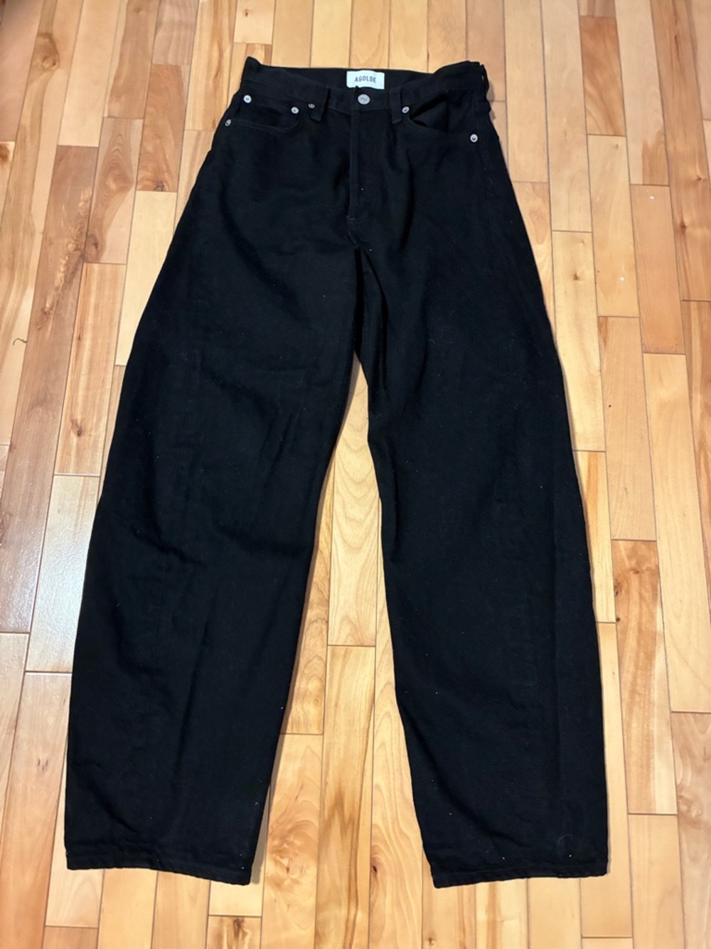 Agolde Luna High Rise Barrel Jeans - Picture 3 of 10